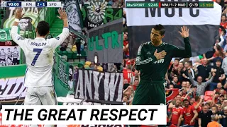 Cristiano Ronaldo | Great respect for the former club 🔴 Manchester United Real Madrid Sporting CP