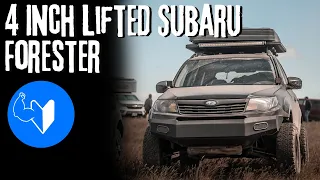 Walk Around: 2010 Subaru Forester Lifted 4 Inches On ADF Kit