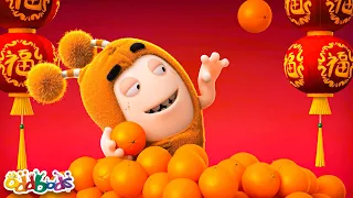 オレンジのある新年 👾  Oddbods 日本語  👾 オッドボッズ 👾 子供向けアニメ