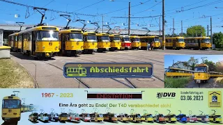 Straßenbahn Dresden - Der Tatra Abschied 2.0 in Dresden (03.06.2023) Teil 1