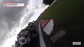 ONBOARD ALERT: 2019 Bennetts BSB Round 9 - Oulton Park - Race 1 highlights