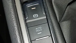 Auto Hold VW Golf 7 электронный ручник