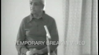 J. Krishnamurti - Brockwood Park 1978 - School Discussion 1 - Can you give equal...