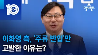 이화영 측, ‘주류 반입’만 고발한 이유는? | 뉴스TOP 10