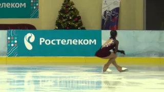 Кубок России   Ростелеком 2015 2016, 5 й Девушки КМС КП 2 Полина МАЙБОРОДА ОЛИСЕВИЧ ПРМ