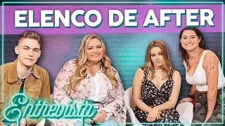 ENTREVISTA COM ELENCO DE AFTER! Hero Fiennes, Josephine Langford e Anna Todd! | Alice Aquino