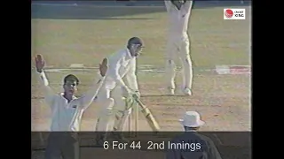 Waqar Younis 7 /91 & 6 / 44 vs Zimbabwe 1st Test @ Southend Club Stadium Karachi 1993
