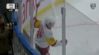 Aleksi Halme first KHL goal