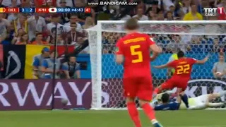 CHADLI GOAL!!! BELGIUM 3-2 JAPAN WORLD CUP