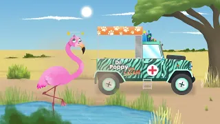 The Cheetah Safari - Animal Cartoons for Children