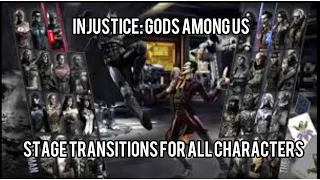 Injustice: Gods Among Us: Stage Transition Combos for All Characters