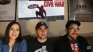 Captain America CIVIL WAR - 2nd Trailer Reaction / Review | Spider-Man