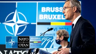 NATO Secretary General's press conference at NATO Summit Brussels, 14 JUN 2021