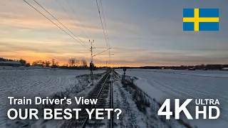 4K CABVIEW: Our best video yet? (Stockholm to Borlänge)