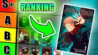 Ranking JUJUTSU KAISEN Manga Covers