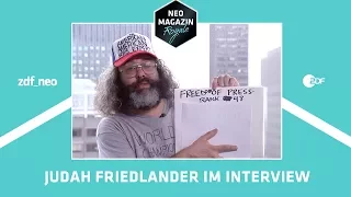 Judah Friedlander im Interview | NEO MAGAZIN ROYALE mit Jan Böhmermann - ZDFneo