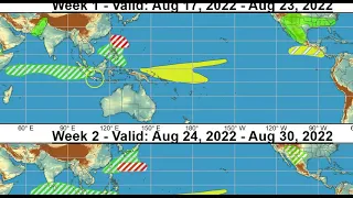 Above average rainfall and possible Tropical, Philippine Weather Update