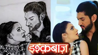 Drawing Kunal Jaisingh and Shrenu Parikh as Omkara and Gauri || Ishqbaaz || Dil Boley Oberoi