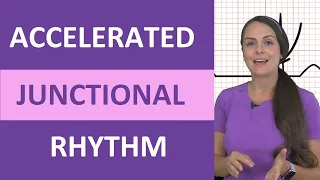 Accelerated Junctional Rhythm ECG Nursing EKG NCLEX Review Made Easy