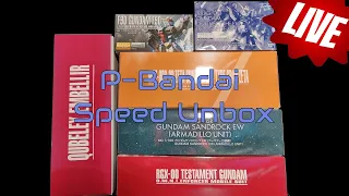 Live Unbox: P-Bandai Speed Unbox [4K]