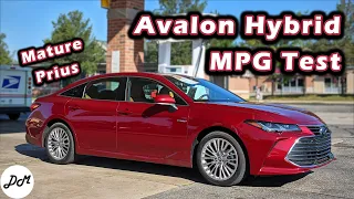 2021 Toyota Avalon Hybrid – MPG Test | Real-world Highway Range [Limited Trim]