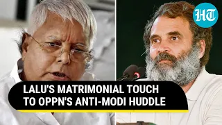 "Tell Modi Ji also...": Rahul on Lalu Prasad Yadav's Advice to get Married Soon | Watch