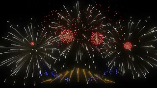 (4K) Adele "Set Fire to Rain" synchronized fireworks show