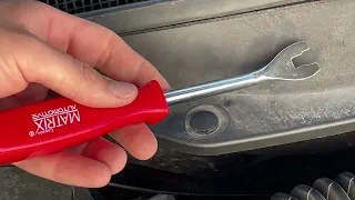 How To Remove Plastic Push Rivets On Your Car