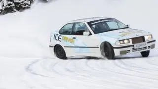 How to Drive a BMW Rally Car Fast on a Frozen Lake | Pole Position
