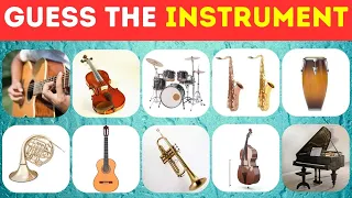 30 Musical Instruments Challenge: Can You Guess Them All? | The Quiz Ocean