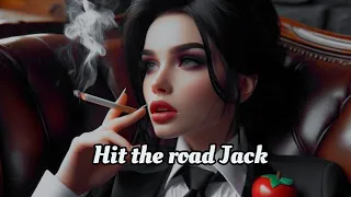 Ray charles - Hit the road Jack (lyrics) مترجمة