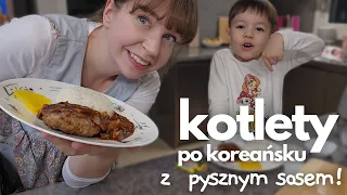 Prosty przepis na kotlety po koreańsku, z pysznym sosem! - SZYBKI POMYSŁ NA OBIAD mielone inaczej