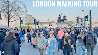 London City Tour 2022 | 4K HDR Virtual Walking Tour around the City | London Tourist Walk