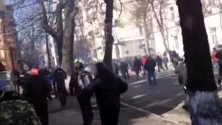 Clashes in Kyiv on 18.02.14