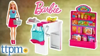 Barbie Malibu Ave Grocery Store with Barbie Doll Review | Mattel Toys