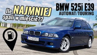 2002 BMW 525i e39 - Ile NAJMNIEJ spali w mieście?