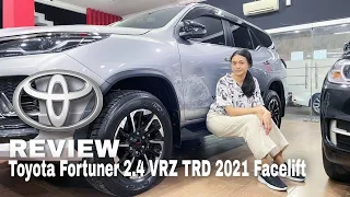 Review Toyota New Fortuner 2.4 VRZ TRD 2021 Facelift With Angel Autofame