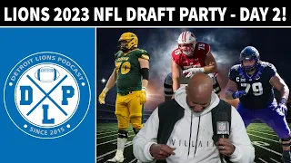 Detroit Lions 2023 NFL Draft Party - Rounds 2/3 Live! | Detroit Lions Podcast