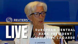 LIVE: ECB President Christine Lagarde answers EU lawmakers' questions on inflation, war in Ukraine