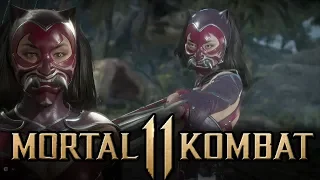 BATMAN WHO LAUGHS VS CATWOMAN! MORTAL KOMBAT 11 DC ELSEWORLDS SKIN PACK KITANA GAMEPLAY