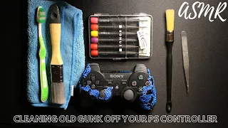 ASMR Cleaning your PS3 Controller