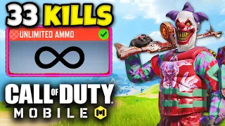 33 KILLS with UNLIMITED AMMO GUN 🤯 (COD MOBILE)