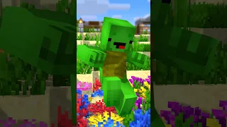 TOCA TOCA TOCA MIKEY & JJ #maizen #minecraft #shorts