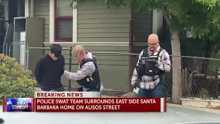 Police, SWAT surround east-side Santa Barbara neighborhood