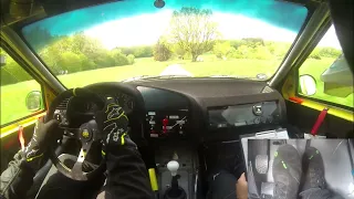 Löwenrallye Birkenfeld 2022 WP1 Hettenbach/Zaiß BMW E36 318is