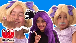 Getting Ready For The Summer Ball 👠- Princesses In Real Life | Kiddyzuzaa Jr - WildBrain