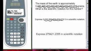 MAT 155 Scientific Notation