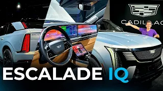 NEW 2025 Cadillac ESCALADE IQ w/ 750 HP - “55 SCREEN! $130,000. FIRST REVIEW!