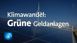 Grüne Geldanlagen: Investieren gegen den Klimawandel