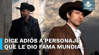 Rafael Amaya se despide de Aurelio Casillas, su personaje en “El Señor de los Cielos”